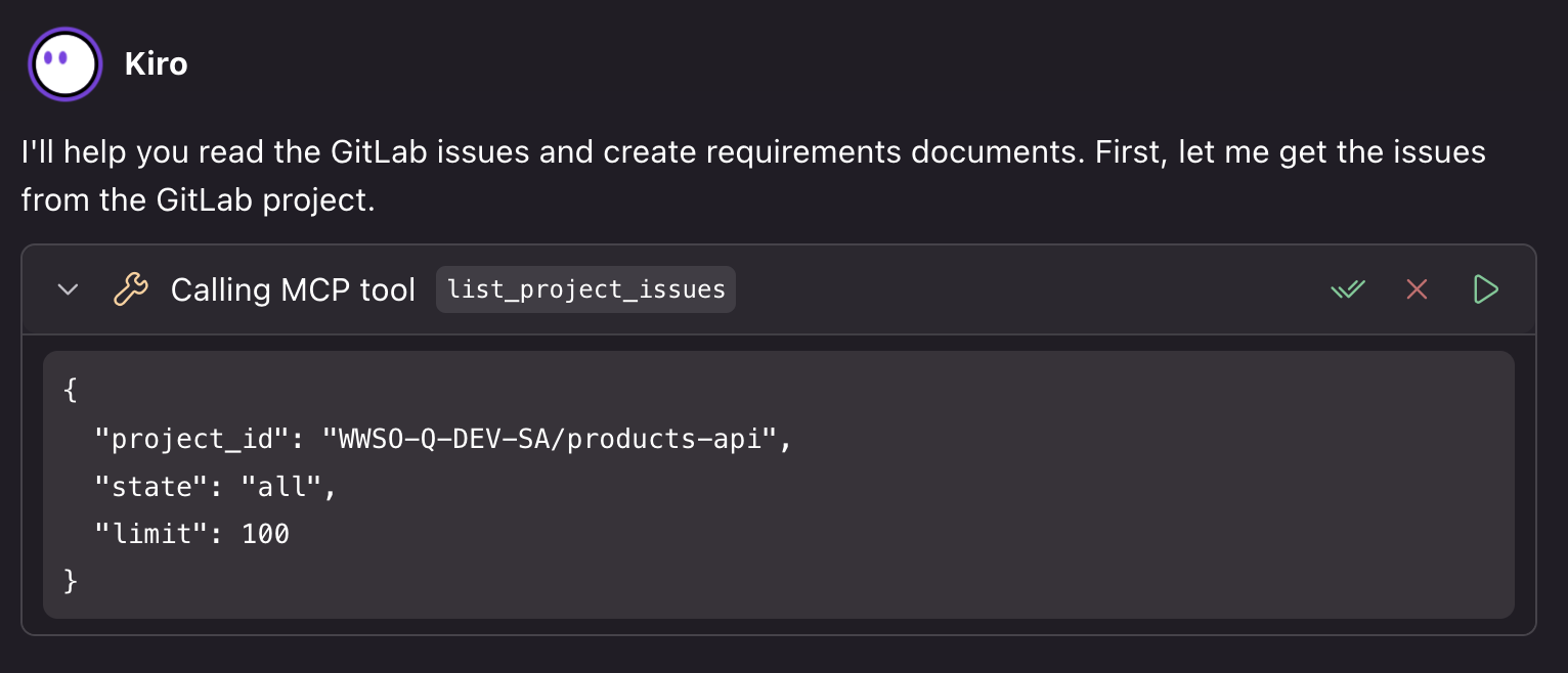 Using list_project_issues tool to locate the project issues