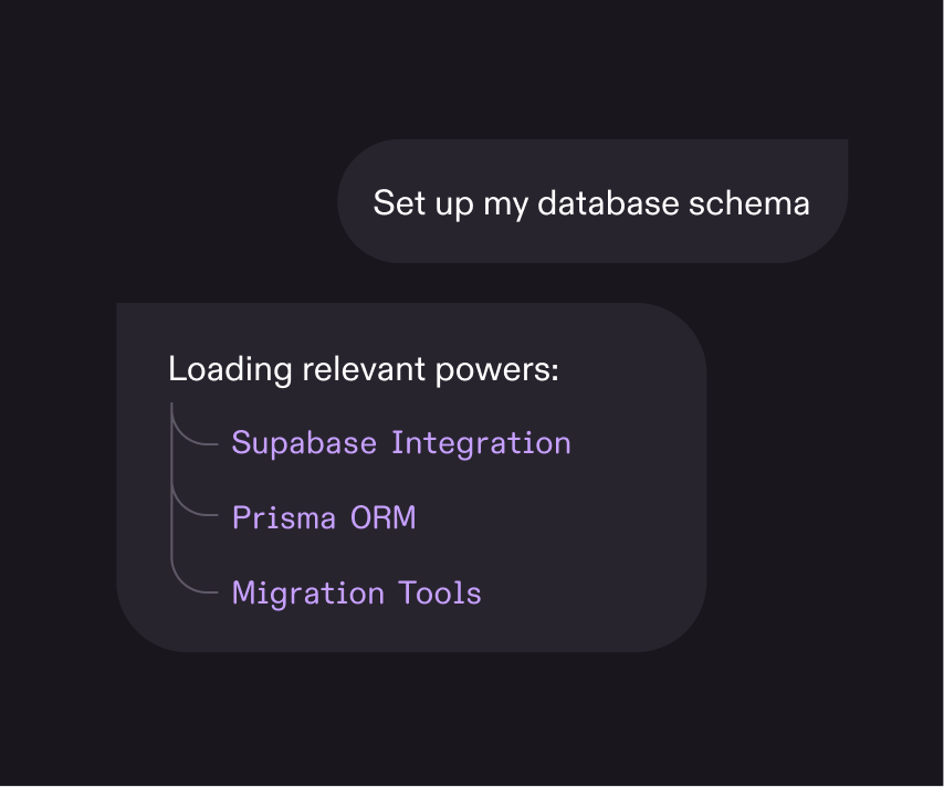 Power activating dynamically during a conversation